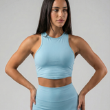 Cropped Nadador Daily Azul