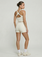 Cropped Daily Off White