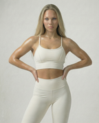 Top Daily Alça Fina Off White