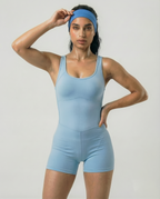 Macaquinho Daily Alças Largas Azul