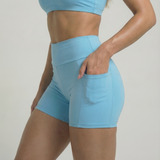 Short Daily Com Bolso Azul