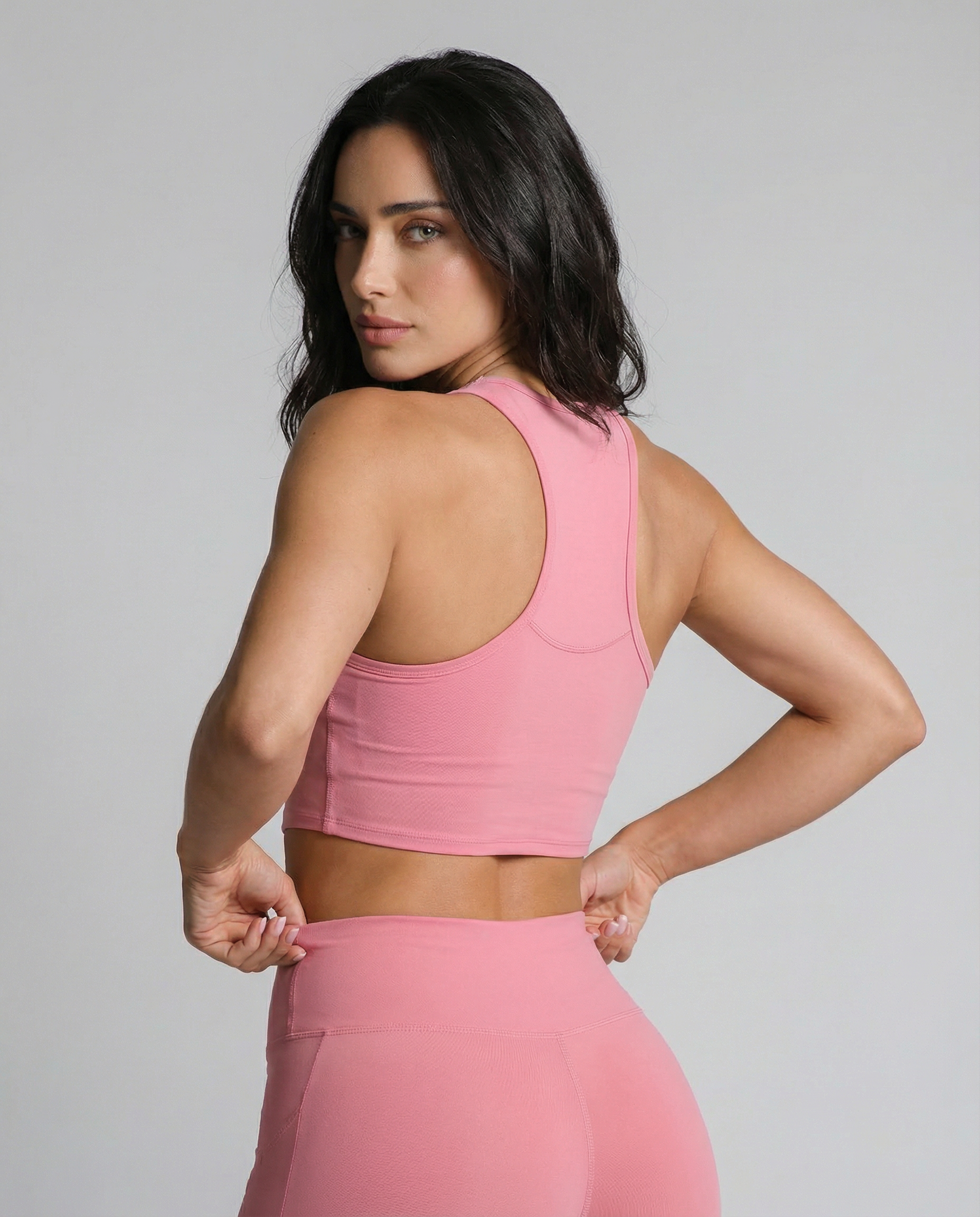 Cropped Nadador Daily Rosa