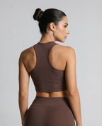 Cropped Nadador Daily Marrom