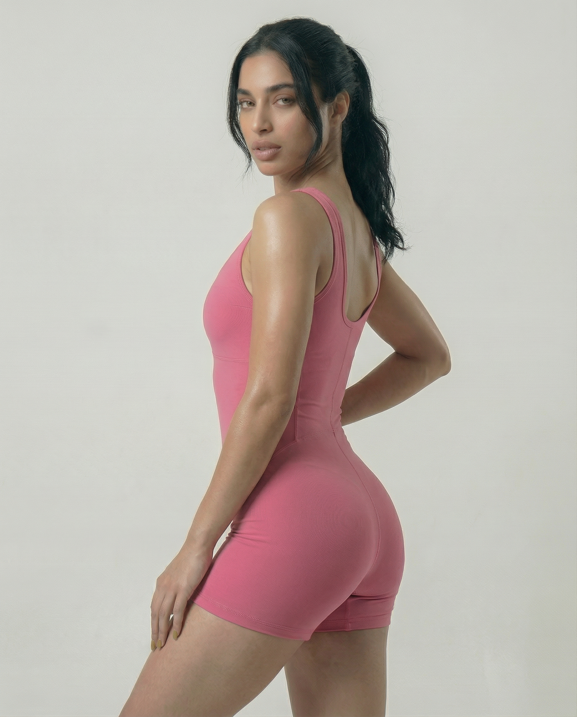 Macaquinho Daily Alças Largas Rosa