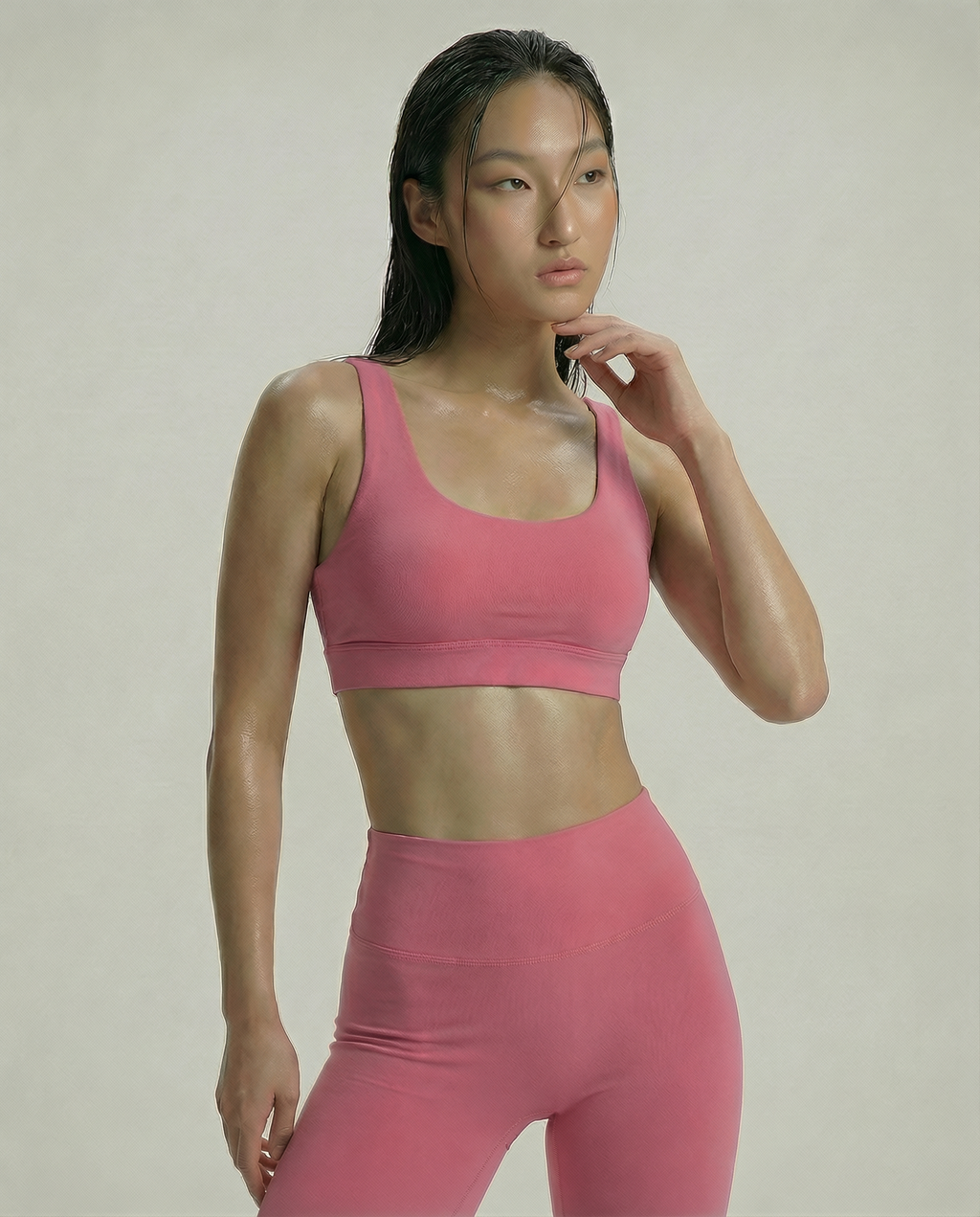 Top Daily Alça Larga Rosa