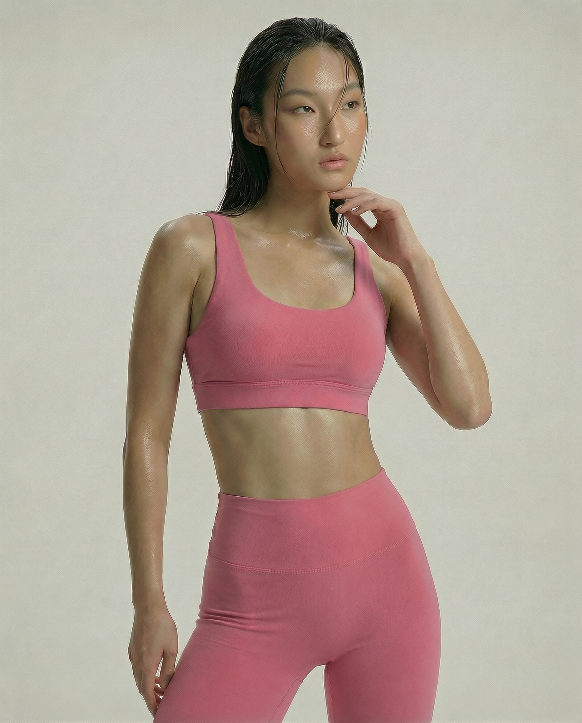 Top Daily Alça Larga Rosa