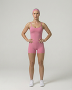 Macaquinho Daily Alças Finas Rosa