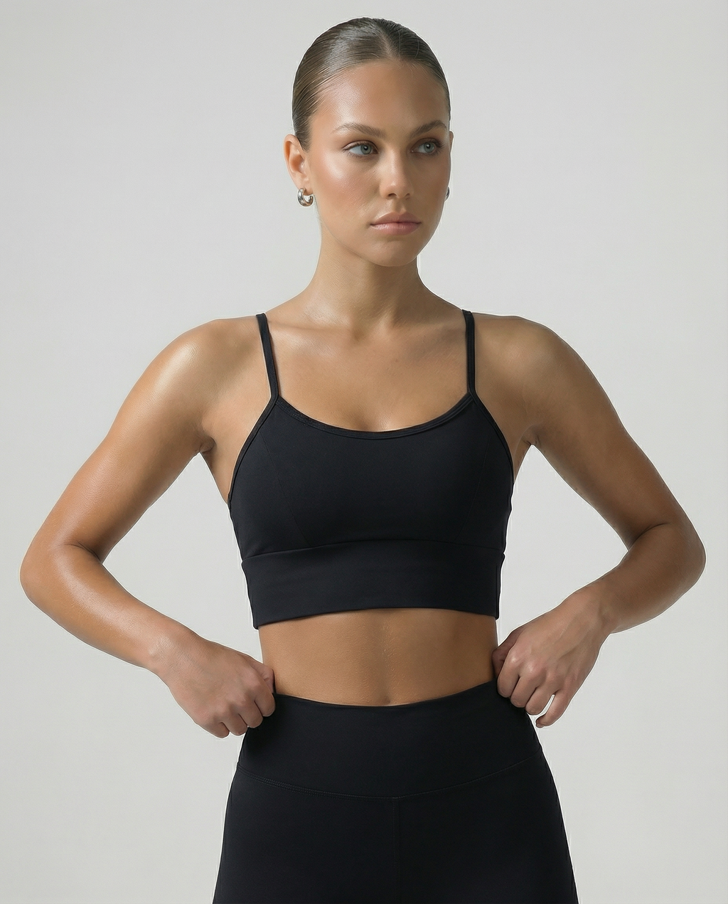 Top Daily Alça Fina Preto