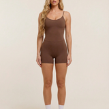 Macaquinho Daily Alças Finas Marrom