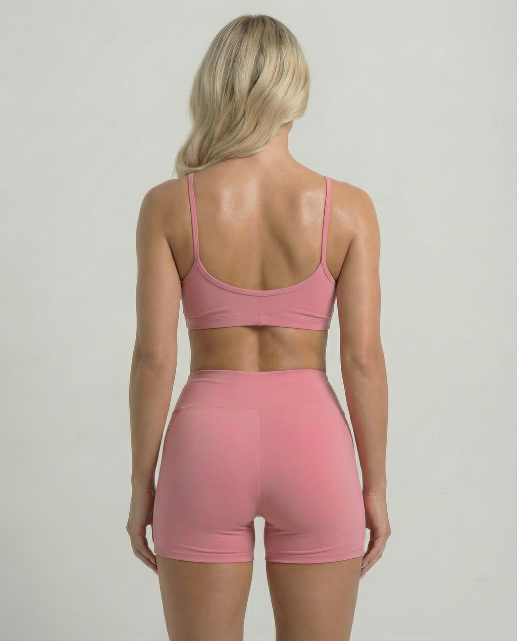 Short Daily Com Bolso Rosa