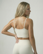 Top Daily Alça Fina Off White