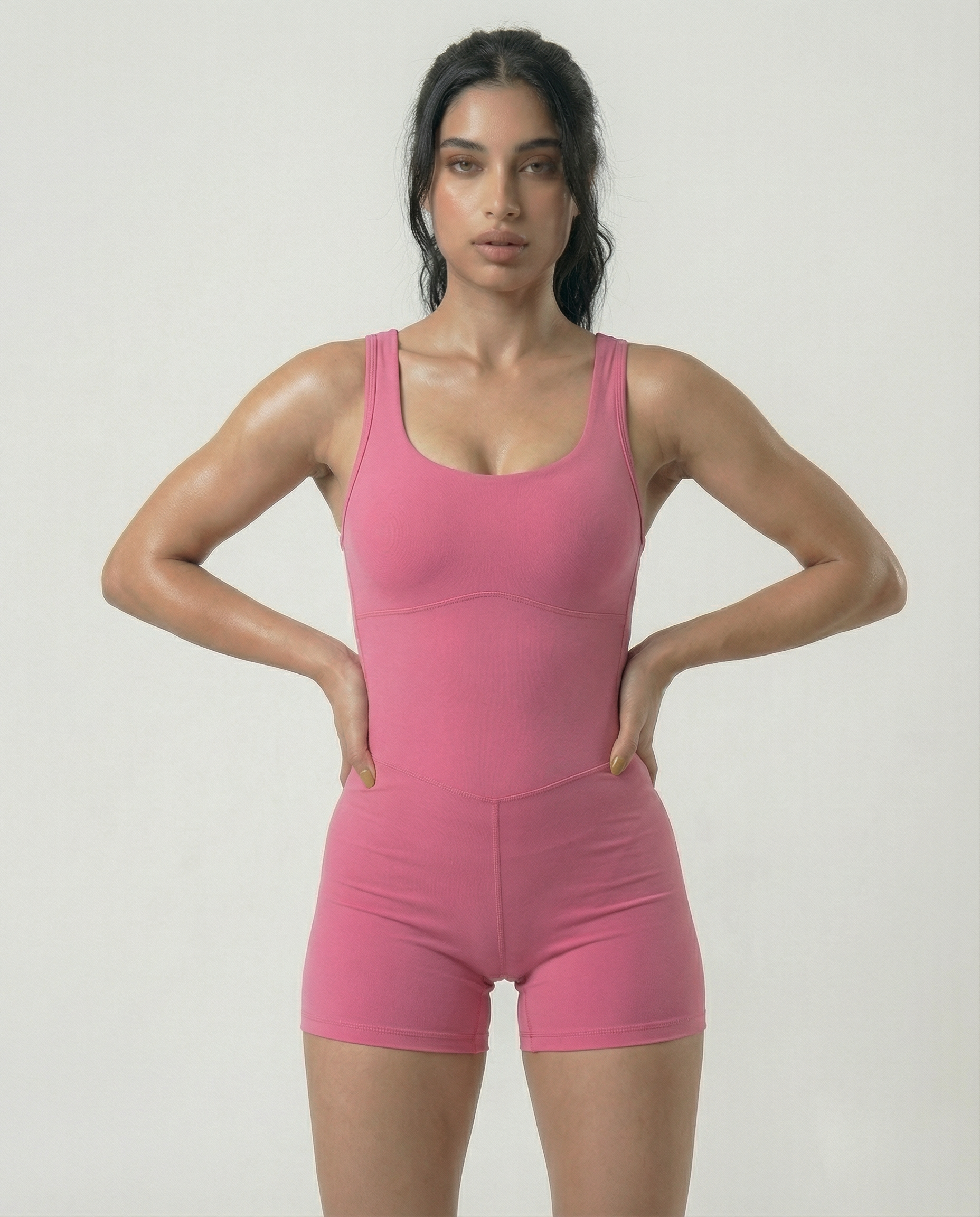 Macaquinho Daily Alças Largas Rosa