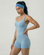 Macaquinho Daily Alças Largas Azul