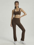 Calça Daily Flare Marrom