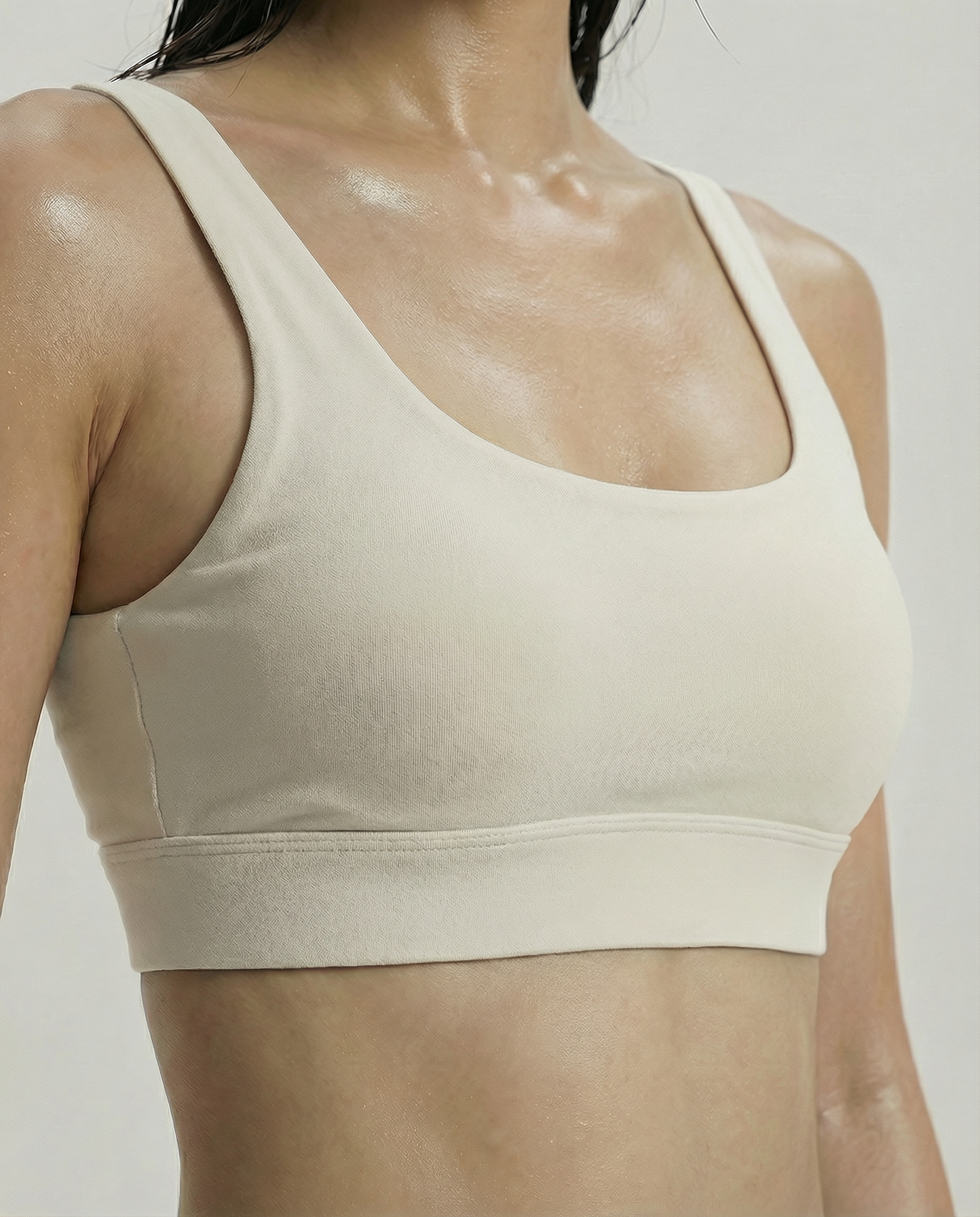 Top Daily Alça Larga Off White