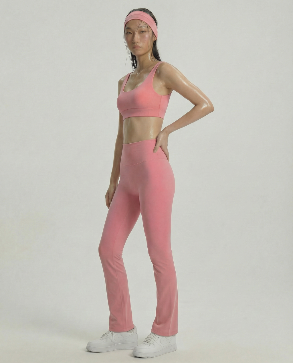 Calça Daily Flare Rosa
